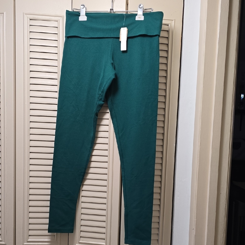 PINK Victoria's Secret Teal Leggings
